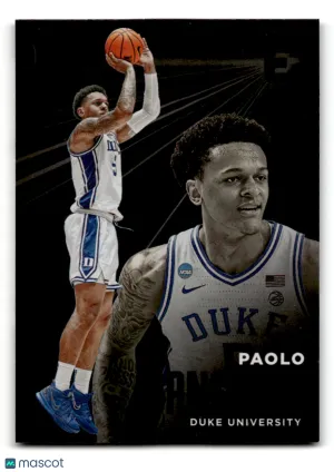 2022-23 Panini Chronicles Draft Picks Essentials Black #2 Paolo Banchero Basketball Card