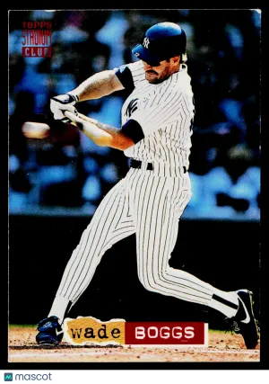 1994 Topps Stadium Club Wade Boggs #349