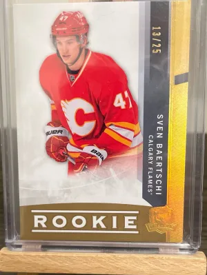 2012-13 Sven Baertschi The Cup Gold RC /25