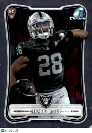 2026 Bowman #BCV-191 Jermod McCoy Chrome RAIDERS RC