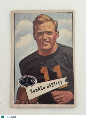 1952 Bowman Howard Hartley #64 VG-EX