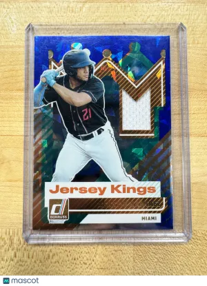 2025 Panini Donruss Jersey Kings Agustin Ramirez #JK-AR Blue Mosaic Memorabilia