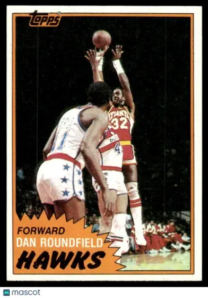 1981 Basketball Dan Roundfield #2