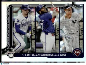 2025 Topps Vladimir Guerrero Jr. Aaron Judge Bobby Witt Jr.