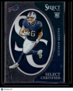 2024 Panini Select Football Dalton Kincaid #CRO-DKI Rookie