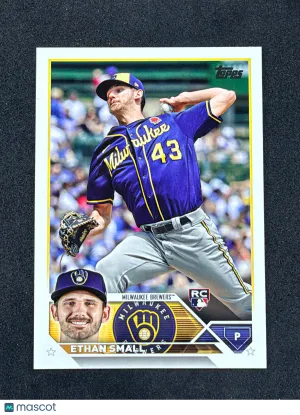 2023 Topps 87 Ethan Small RC Milwaukee Brewers