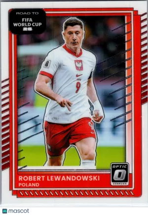 2025 Panini Donruss Optic Road to FIFA World Cup 2026 Robert Lewandowski #197