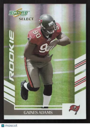2007 Score Select Gaines Adams #352 SN,RC
