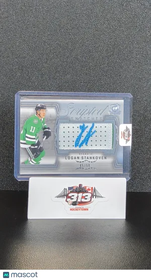 2024-25 Upper Deck The Cup Logan Stankoven #SS-LS Scripted Swatches /50