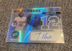 2024 Press Pass Premium Football Travis Hunter BN-TH1 1/10 Autographed