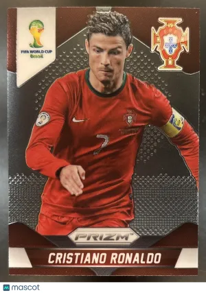 Prizm FIFA World Cup Brazil Cristiano Ronaldo Base #161 Portugal