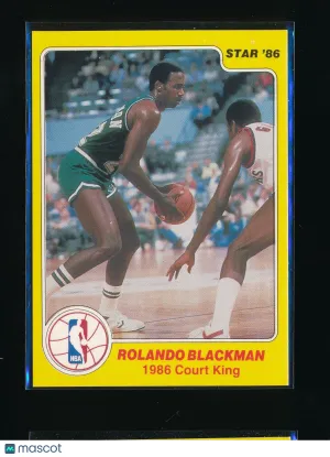 1986 Star Court Kings Rolando Blackman #262