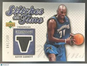 Chronology Kevin Garnett Stitches in Time #SIT-KG Minnesota Timberwolves