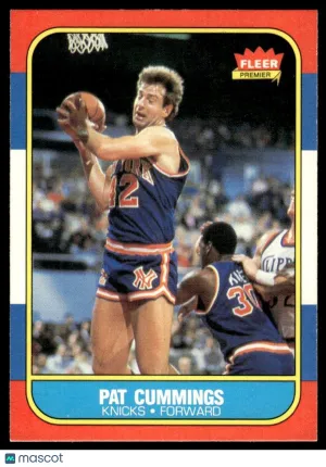1986 Basketball Pat Cummings #19
