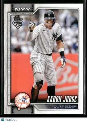 2026 Topps Series 1 Aaron Judge #1