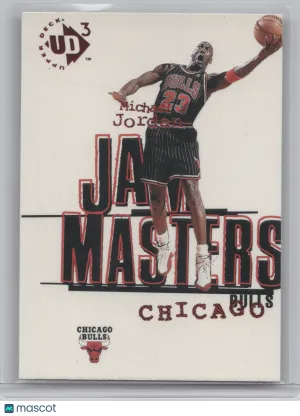 1997 Upper Deck UD3 Jam Masters Michael Jordan #15 96/97 front