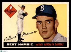 1955 Topps Bert Hamric #199