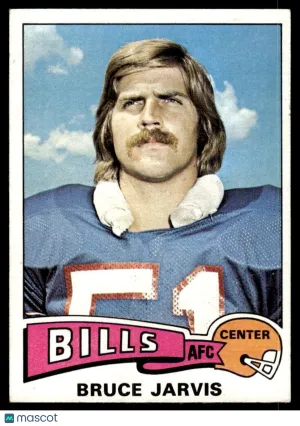 1975 Football Bruce Jarvis #27