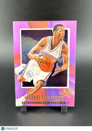 1996-97 Skybox E-X2000 Allen Iverson #53 [Base] Rookie Base Set