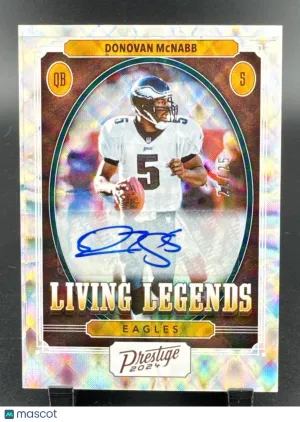 2024 Panini Prestige Donovan McNabb #LL-DMB Xtra Points Autographs Parallel/Variety Insert