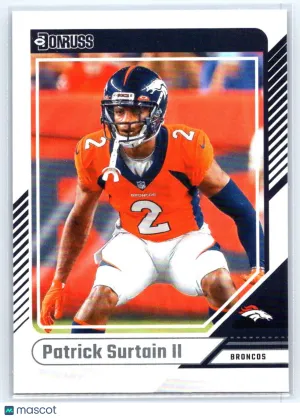 2024 Donruss Patrick Surtain II #243 Denver Broncos