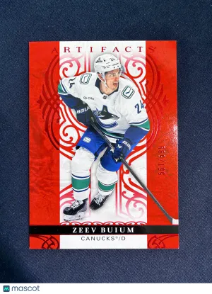 2026-27 Upper Deck Artifacts Zeev Buium #45 Ruby /599