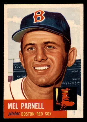 1953 Topps Mel Parnell #19