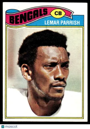 1977 Football Card Lemar Parrish #325