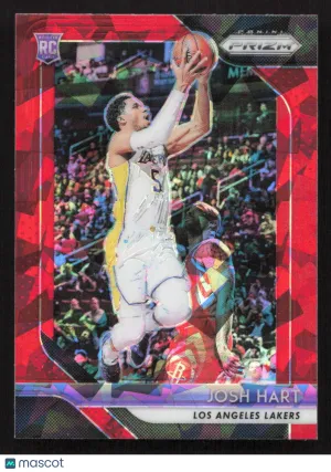 2018-19 Panini Prizm Josh Hart #46 Prizms Red Ice