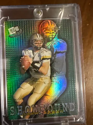 2001 Press Pass Showbound Drew Brees Rookie Insert #SB1