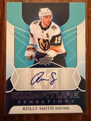 2020-21 Upper Deck Series 2 Reilly Smith Signature Sensations Auto #SS-SM