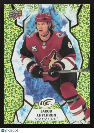 2021-22 Upper Deck Ice Jakob Chychrun #34 Green