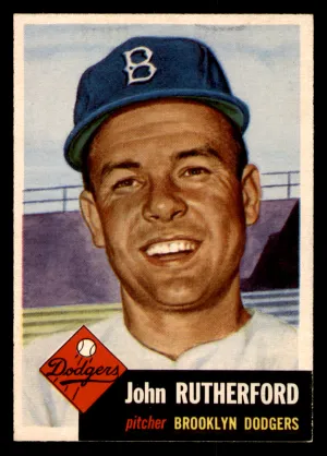 1953 Topps John Rutherford #137