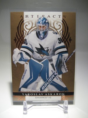 2026-27 Upper Deck Artifacts Hockey Yaroslav Askarov 91 34/75 Copper