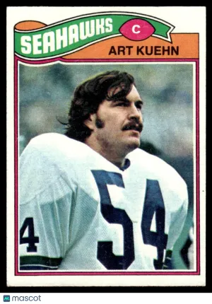 1977 Football Card Art Kuehn #437