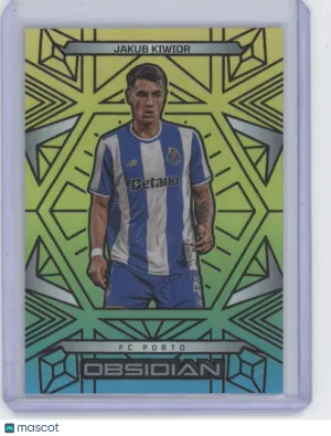 2026 Panini Obsidian Soccer FC Porto Jakub Kiwior #34 Electric Etch Caldera 12/25