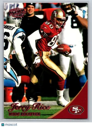 1999 Pacific Backyard Football 6 Jerry Rice San Francisco 49ers
