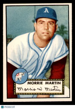 1952 Topps Morrie Martin Morris Webster Martin #131