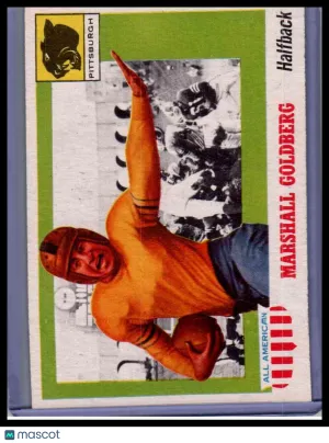 1955 Topps All American Marshall Goldberg #89 Football Card Pittsburgh Panthers