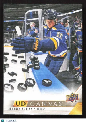 2022-23 Upper Deck Brayden Schenn #C192 UD Canvas