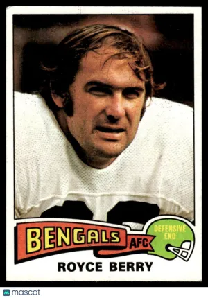 1975 Football Royce Berry #334
