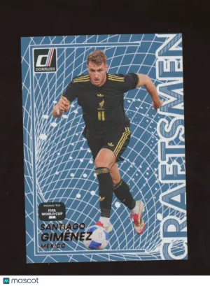 Santiago Gimenez 2025 Panini Donruss Road to FIFA World Cup 26 #13 Craftsmen Mexico