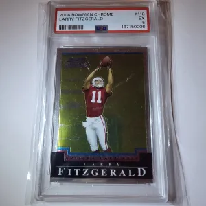 2004 Bowman Chrome Larry Fitzgerald Rookie PSA 5