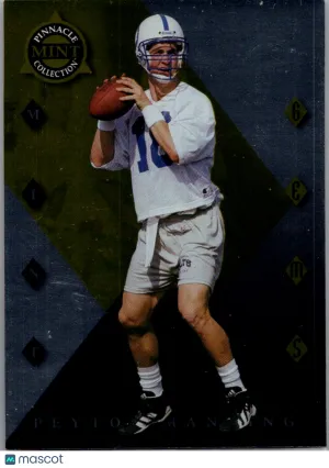 1998 Pinnacle Mint Collection Mint Gems Peyton Manning #4 of 15 RC