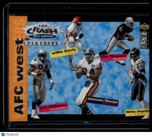 1995 Upper Deck Collector's Choice You Crash the Game Playoffs Tim Brown #CP15