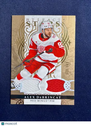 2026-27 Upper Deck Artifacts Alex DeBrincat #113 Material Gold Jersey /149