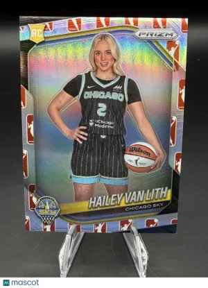 Hailey Van Lith 2025 Prizm WNBA #139 WNBA Logo Prizm RC - Chicago Sky