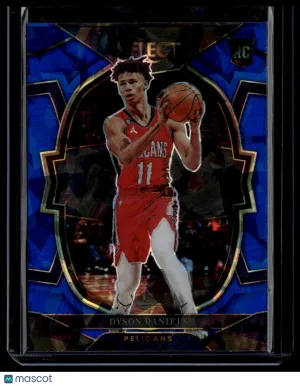 2023 Panini Select Dyson Daniels #67 Blue Prizm Rookie