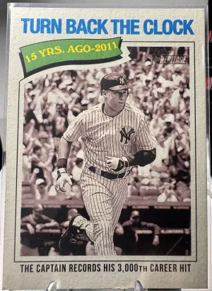 2026 Topps Heritage - Turn Back The Clock Derek Jeter #335
