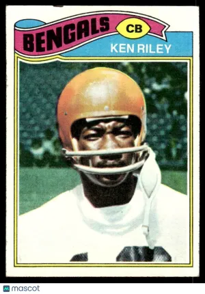 1977 Football Card Ken Riley #365